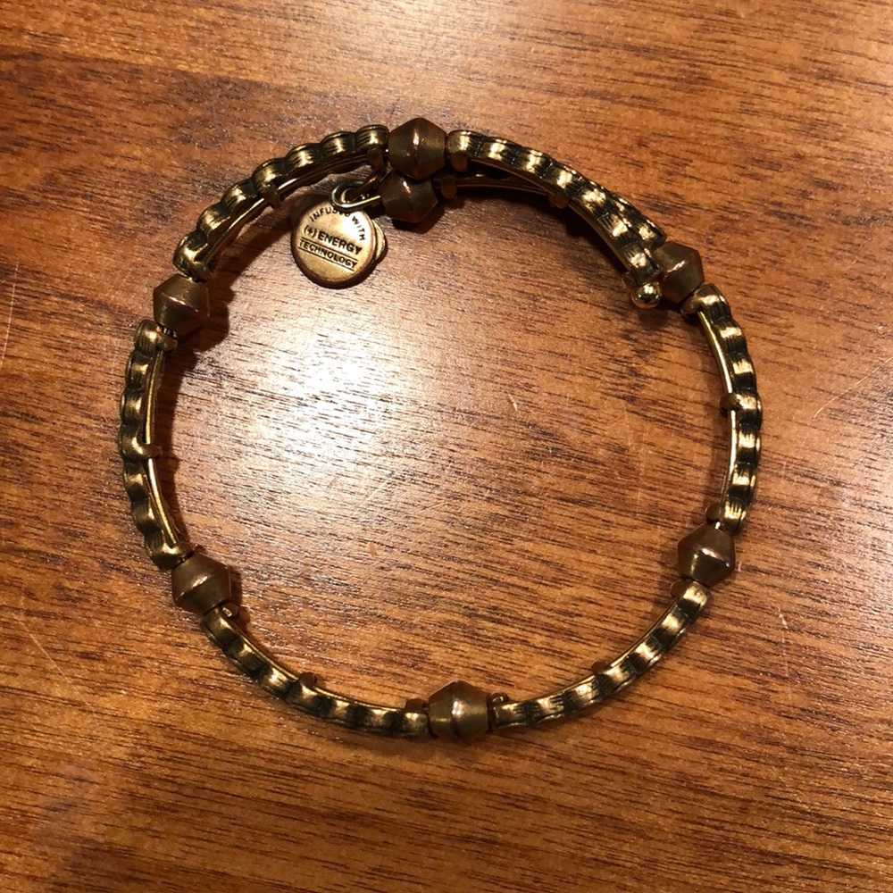 Alex and ani gold bracelet energy